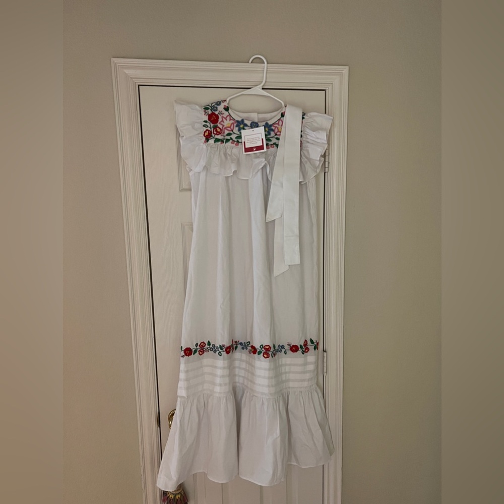 Mi Golondrina Reina Blanca Dress Size Small ❤️